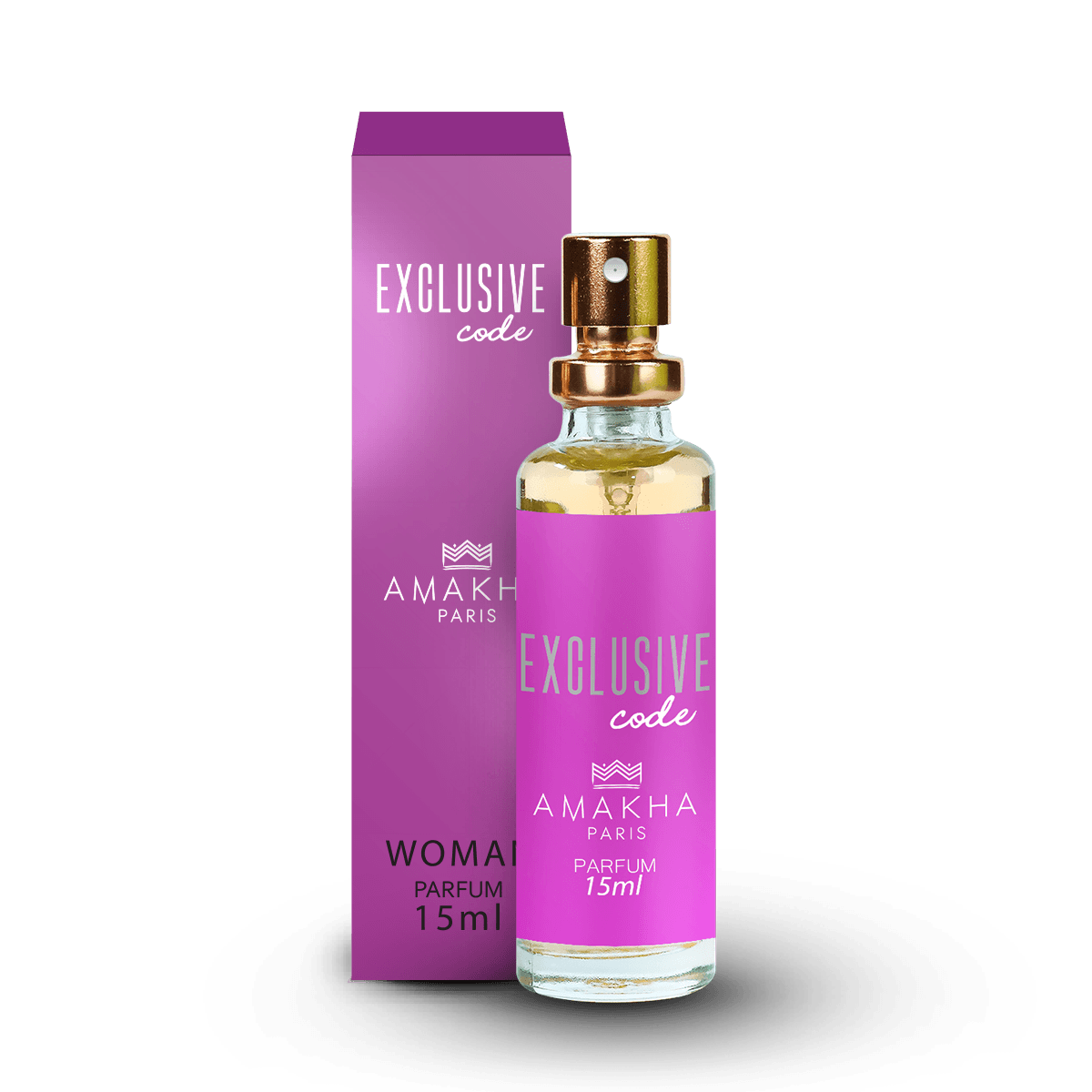 Deo Colônia Feminino Exclusive Code 15ml
