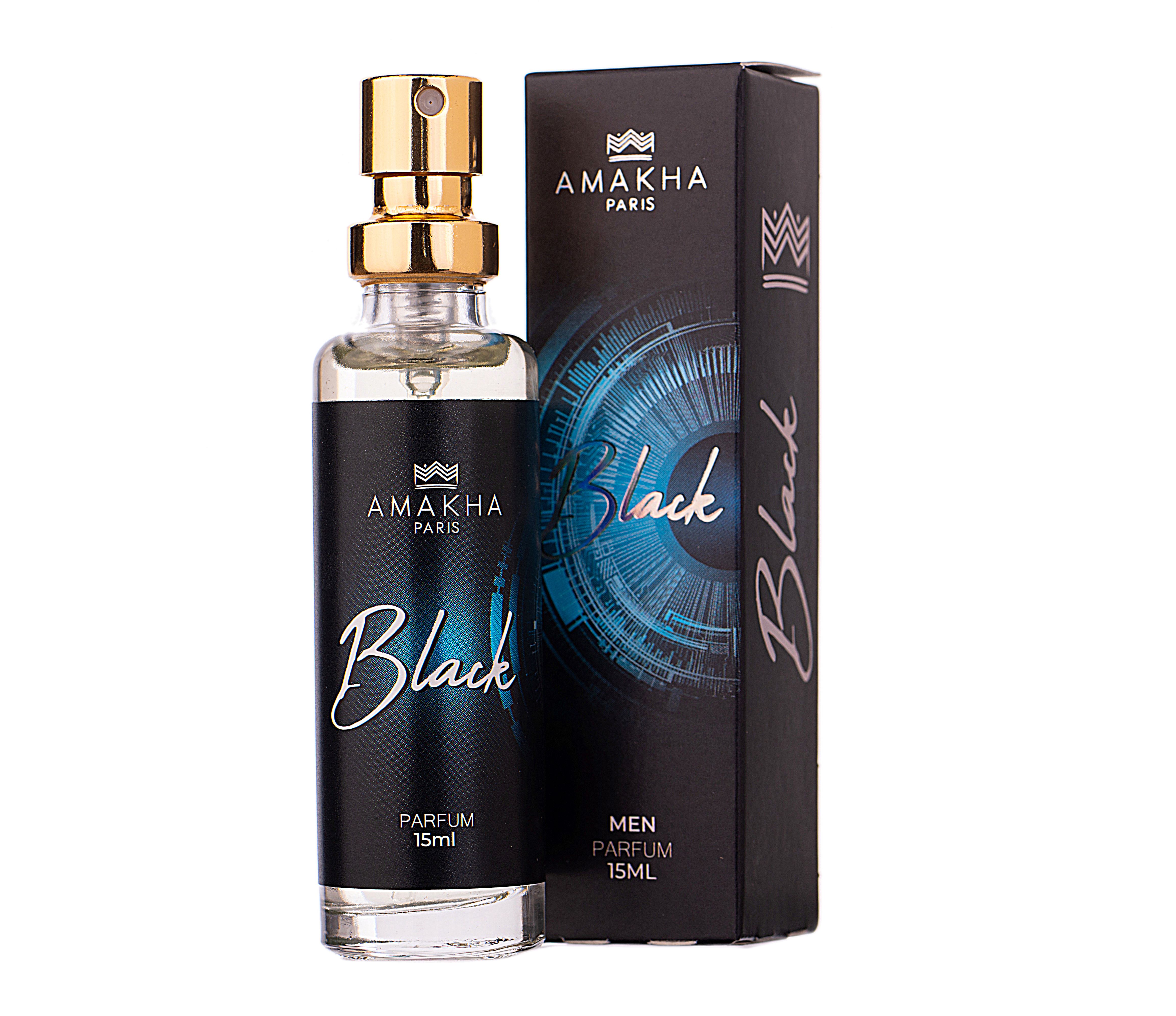 Deo Colônia Masculino Black 15ml