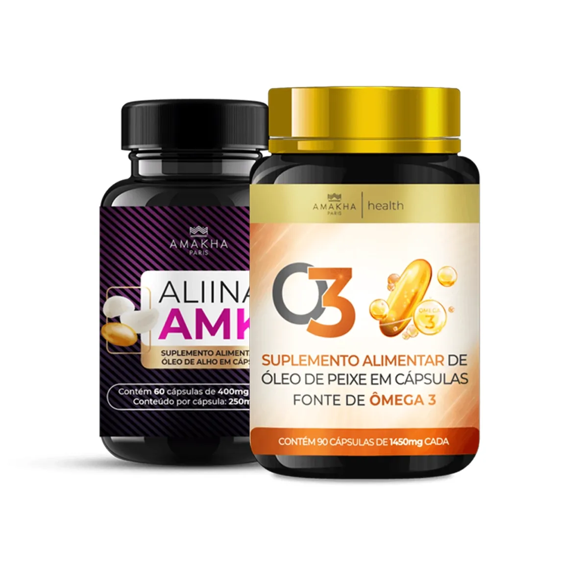Kit Reforço Da Imunidade Aliina, Ômega 3