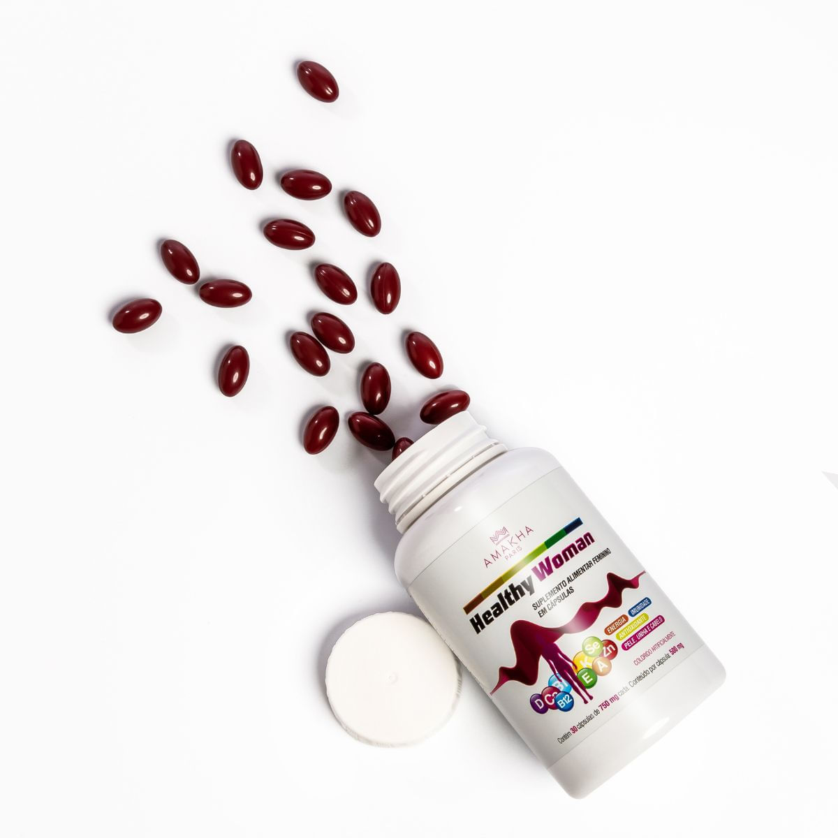 Suplemento Alimentar e Vitamina Healthy Woman 30 cápsulas