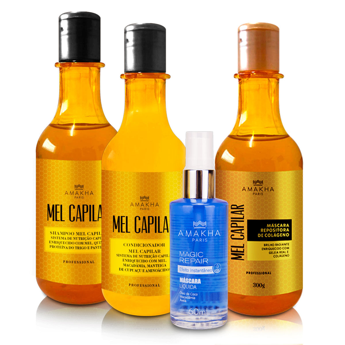 Kit Nutrição Intensa Mel Capilar