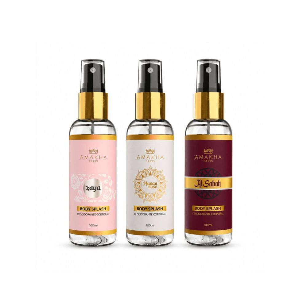 Trio Árabe Body Splash Amakha Paris