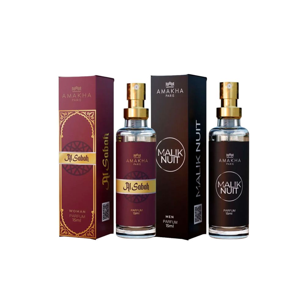 Duo Layering · Al Sabah e Malik Nuit Amakha Paris