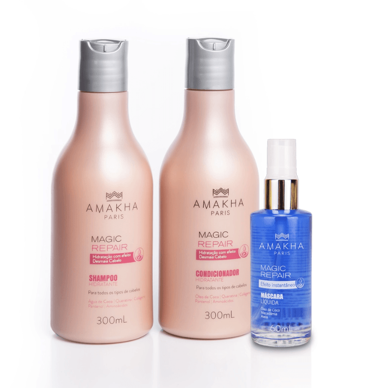 Duo Hidratante com Máscara Líquida Magic Repair